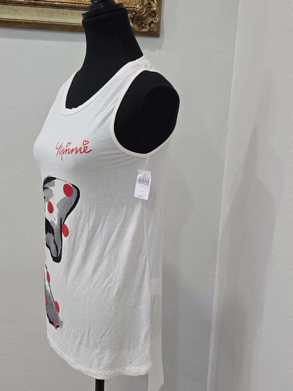 Disney Parks Minnie Mouse Butterfly Tank Top/Tunic NWT Size S - Picture 2 of 7